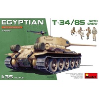 MiniArt 1/35 Egyptian T-34/85 w/crew Plastic Model Kit