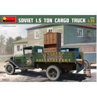 MiniArt 1/35 Soviet 1.5 ton Truck AA Type Polutorka Plastic Model Kit