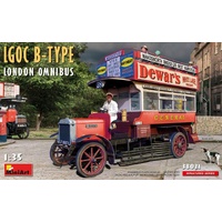MiniArt 1/35 LGOC B-Type London Omnibus Plastic Model Kit