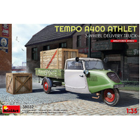 MiniArt 1/35 Tempo A400 Athlet 3-Wheel Delivery Truck Plastic Model Kit