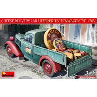 MiniArt 1/35 Cheese Delivery Car Liefer Pritschenwagen Typ 170V Plastic Model Kit