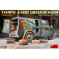 MiniArt 1/35 Tempo A400 Lieferwagen. Vegetable Delivery Van Plastic Model Kit