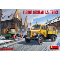 MiniArt 1/35 L1500S German 1.5t Truck Plastic Model Kit