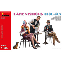 MiniArt 1/35 Cafe Visitors 1930-40s Plastic Model Kit
