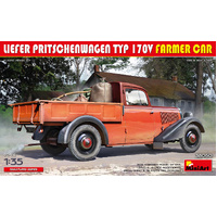 MiniArt 1/35 Liefer Pritschenwagen Typ 170V Farmer Car Plastic Model Kit