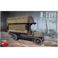 MiniArt 1/35 B-Type Military Omnibus Plastic Model Kit