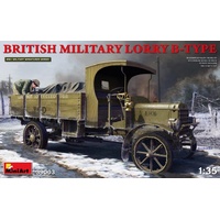 MiniArt 1/35 British Military Lorry B-Type Plastic Model Kit