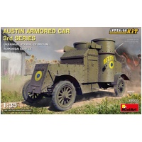 MiniArt 1/35 Austin Armored Car 3rd Series: Ukrainian. Polish. Georgian. Romanian Service. Interior Kit Plastic Model Kit