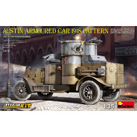 MiniArt 1/35 Austin Armoured Car 1918 Pattern. Ireland 1919-21. British Service. Interior Kit Plastic Model Kit