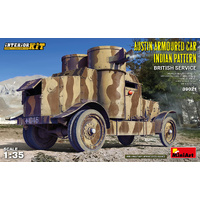 MiniArt 1/35 AUSTIN ARMOURED CAR INDIAN PATTERN. BRITISH SERVICE. INTERIOR KIT Plastic Model Kit