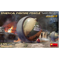 MiniArt 1/35 Spherical Fighting Vehicle (TsAMO Project).Interior Kit Plastic Model Kit