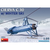 MiniArt 1/35 Cierva C.30 with Winter Ski Plastic Model Kit