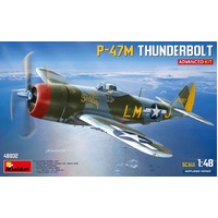 MiniArt 1/48 P-47M Thunderbolt. Advanced Kit Plastic Model Kit
