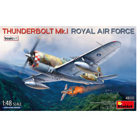 MiniArt 1/48 Thunderbolt Mk.I. Royal Air Force. Basic Kit Plastic Model Kit