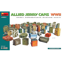 MiniArt 1/48 Allied Jerry Cans WW2 Plastic Model Kit