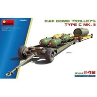 MiniArt 1/48 RAF Bomb Trolleys Type C Mk. II Plastic Model Kit