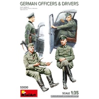 MiniArt 1/35 German Officers & Drivers  Plastic Model Kit
