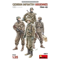 MiniArt 1/35 German Infantry. Ardennes 1944-45 Plastic Model Kit
