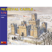 MiniArt 1/72 Medieval Castle Plastic Model Kit