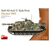 MiniArt 1/72 StuH 42 Ausf. G Early Prod Plastic Model Kit