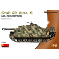 MiniArt 1/72 StuH 42 Ausf. G Mid Prod  Plastic Model Kit