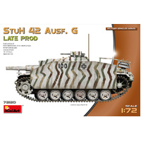 MiniArt 1/72 StuH 42 Ausf. G Late Prod Plastic Model Kit