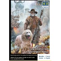 Master Box 1/35 P?st-apocalyptic. Desert Battle Series. Skull Clan. A new religion. Pastor