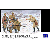 Master Box 1/35 Russian Infantry. Korsun-Shevchenkovskiy, 1944 Plastic Model Kit