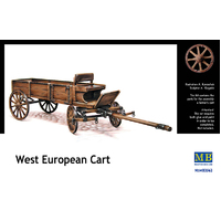 Master Box 1/35 West European Cart Plastic Model Kit