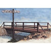 Mirage 1/35 WOODEN BRIDGE Plastic Model Kit