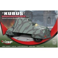 Mirage 1/72 KUBUS Armoured car - August/September 1944 WARSAW Plastic Model Kit
