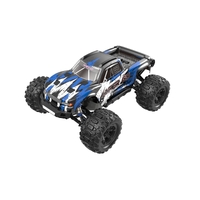 MJX 1/16 RTR Brushed RC Monster Truck with GPS (Blue) [H16H-1]