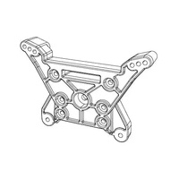 MJX Rear Shock Absorber Frame