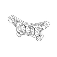 MJX Rear Shock Absorber Bracket