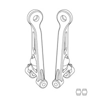 MJX Rear Upper Control Arm