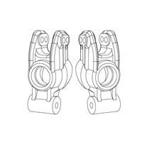 MJX Rear Hub Carrier