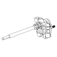 MJX Left Front Portal Axle Assembly [H8H]