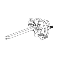 MJX Right Front Portal Axle Assembly [H8H]