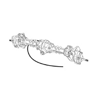 MJX Front Axle Assembly [H8H]