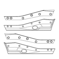 MJX Left & Right Side Guards