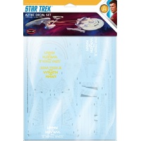 Polar Lights 1/1000 Star Trek Aztec Decal Set(For use with Enterprise and Reliant Kits)