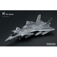 Meng 1/48 Chinese J-20 Stealth Fighter Beast Mode Plastic Model Kit