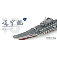 Meng 1/700 Aircraft Carrier Liaoning (Pre-colored Edition) Plastic Model Kit