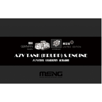 Meng 1/35 German A7V Tank (Krupp) & Engine Plastic Model Kit with "MEPHISTPO" Decals