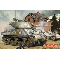 Meng 1/35 U.S. Medium Tank M4A3 (76)W Sherman Plastic Model Kit