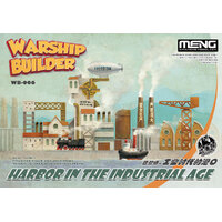 Meng Warship Builder – Harbor In The Industrial Age (Cartoon Model) Plastic Model Kit