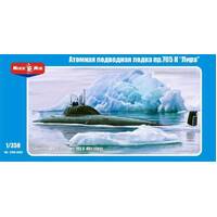 Micromir 1/350 LIRA-Soviet Nuclear submarine705K Plastic Model Kit