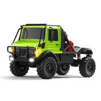 MN Model 1/18 Unimog 4WD RC Crawler (Green)