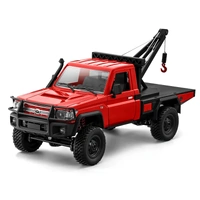 MN Models 1/12 Toyota LC79 4WD RC Crawler Red w/Crane Attachment