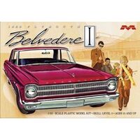 Moebius 1/25 1965 Plymouth Belvedere Plastic Model Kit